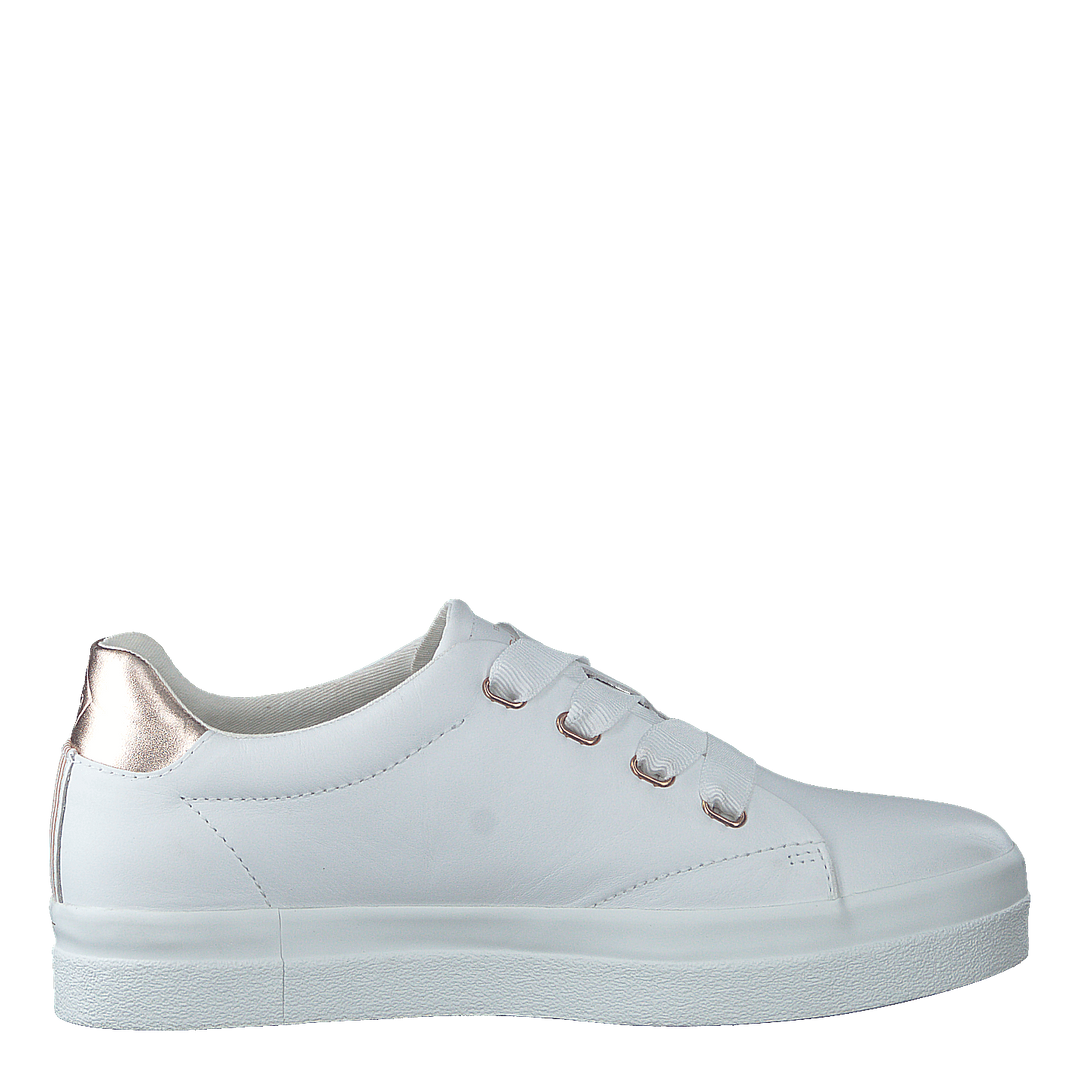 Avona Sneaker G296 - Br.wht./rose Gold