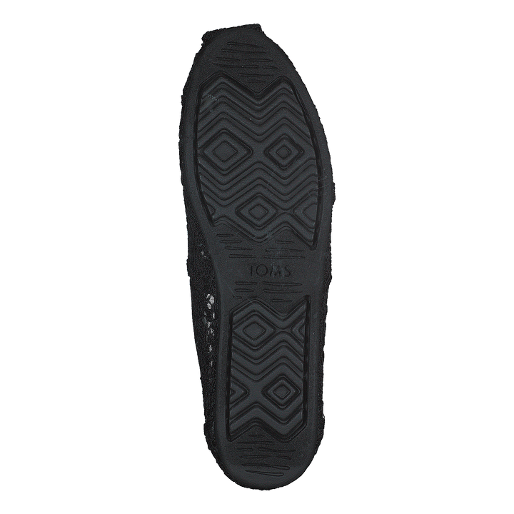 Black Floral Lace Wm Alpr Esp  Black