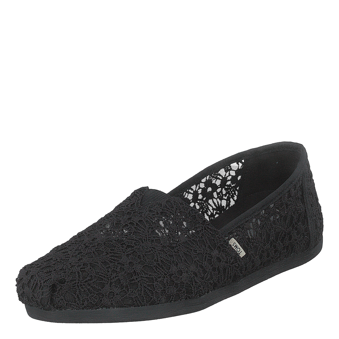 Black Floral Lace Wm Alpr Esp  Black