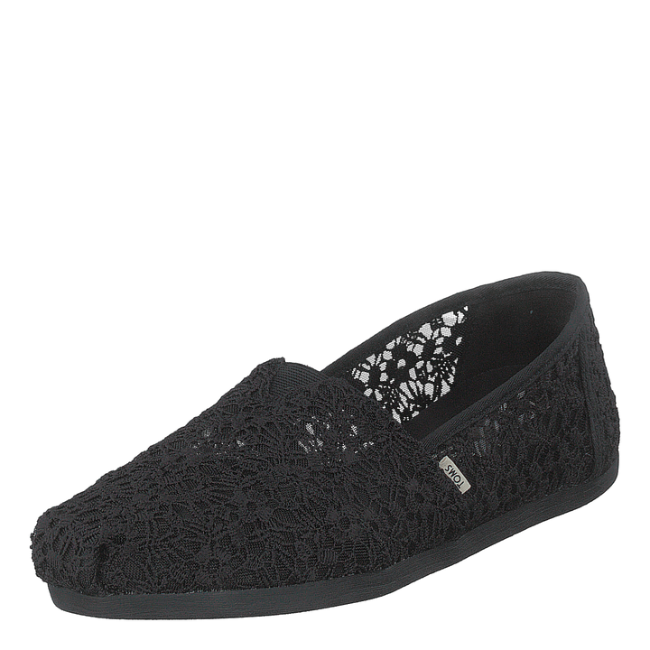 Black Floral Lace Wm Alpr Esp  Black