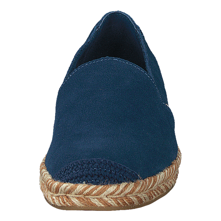 Majolica Blue Suede Wm Pismo E Blue