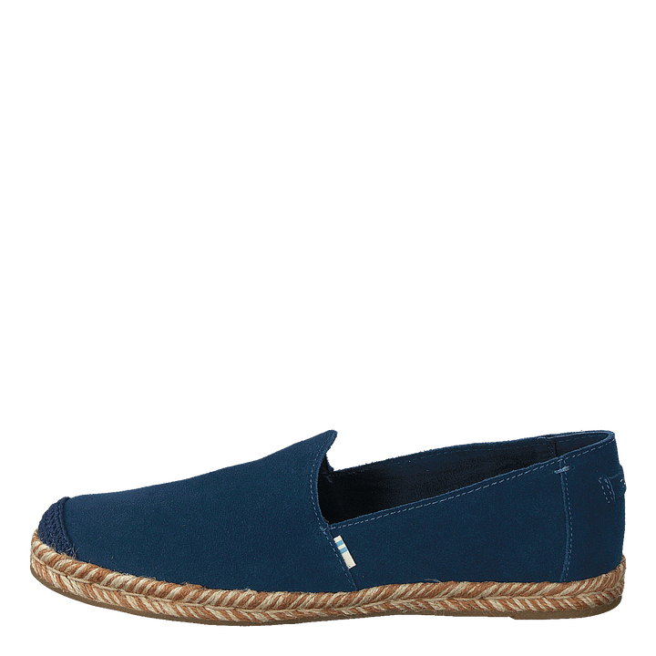 Majolica Blue Suede Wm Pismo E Blue