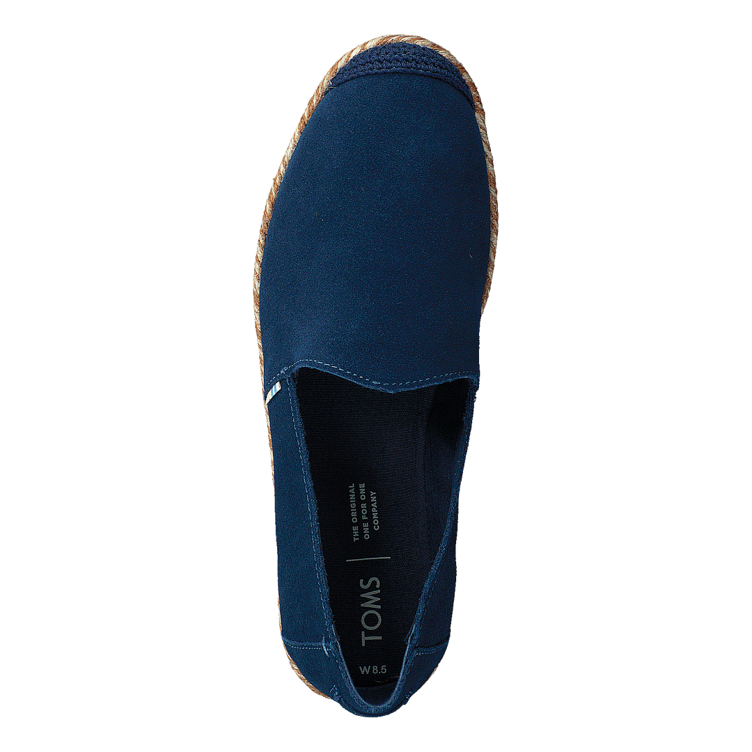 Majolica Blue Suede Wm Pismo E Blue