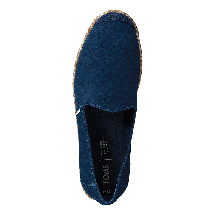 Majolica Blue Suede Wm Pismo E Blue