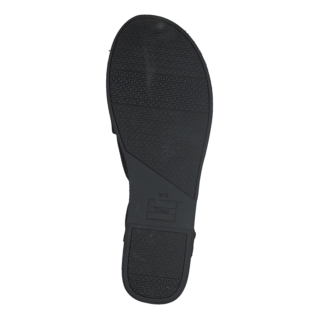 Blk Cvs/foil Woven Wm Lexie Sa Black