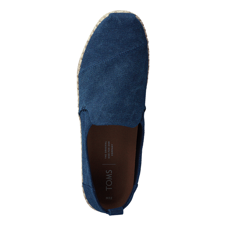 Navy Washed Canvas Mn Dalr Esp Navy