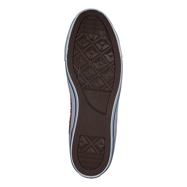 Cuck Taylor All Star Logo Play Red/white