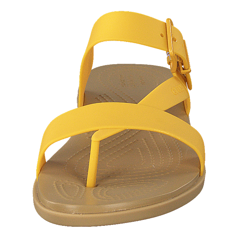 Tulum Toe Post Sandal Women Canary / Tan