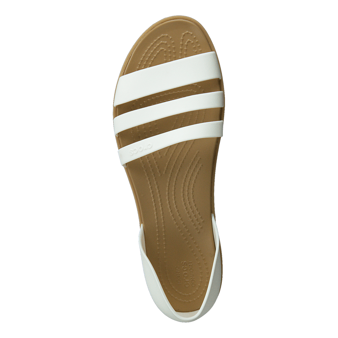 Tulum Open Flat Women Oyster / Tan