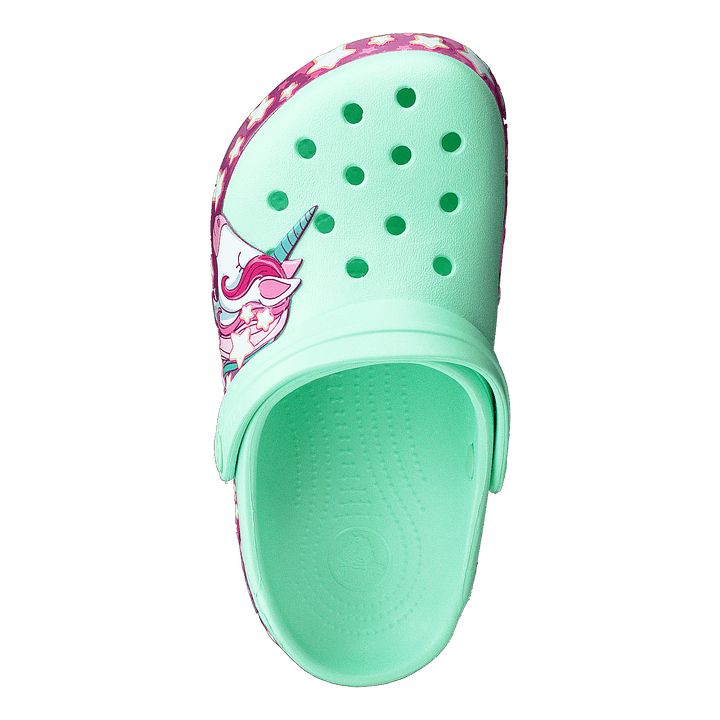 Fun Lab Unicorn Band Clog Kids Neo Mint