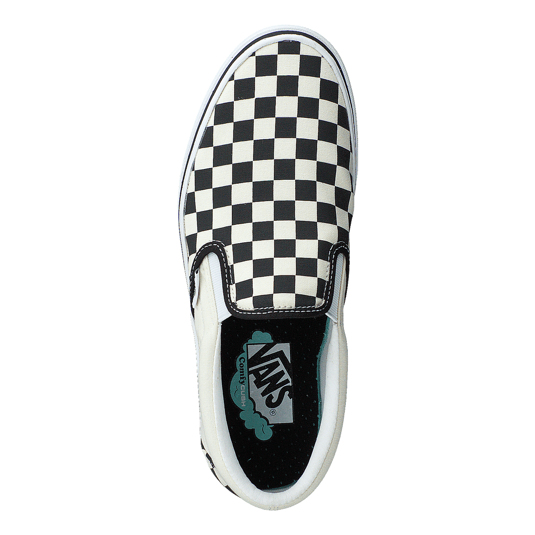 Ua Comfycush Slip-on (classic) Checkerboard/true Wh