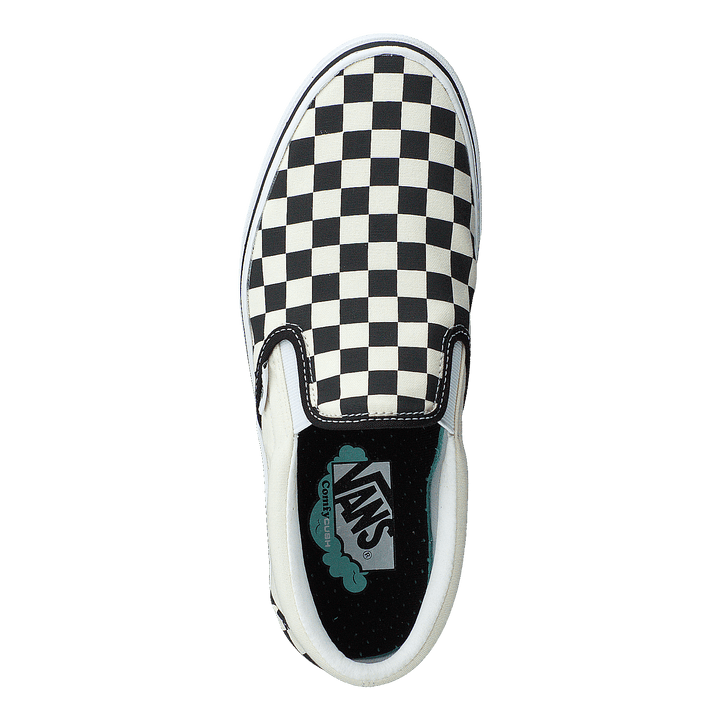 Ua Comfycush Slip-on (classic) Checkerboard/true Wh