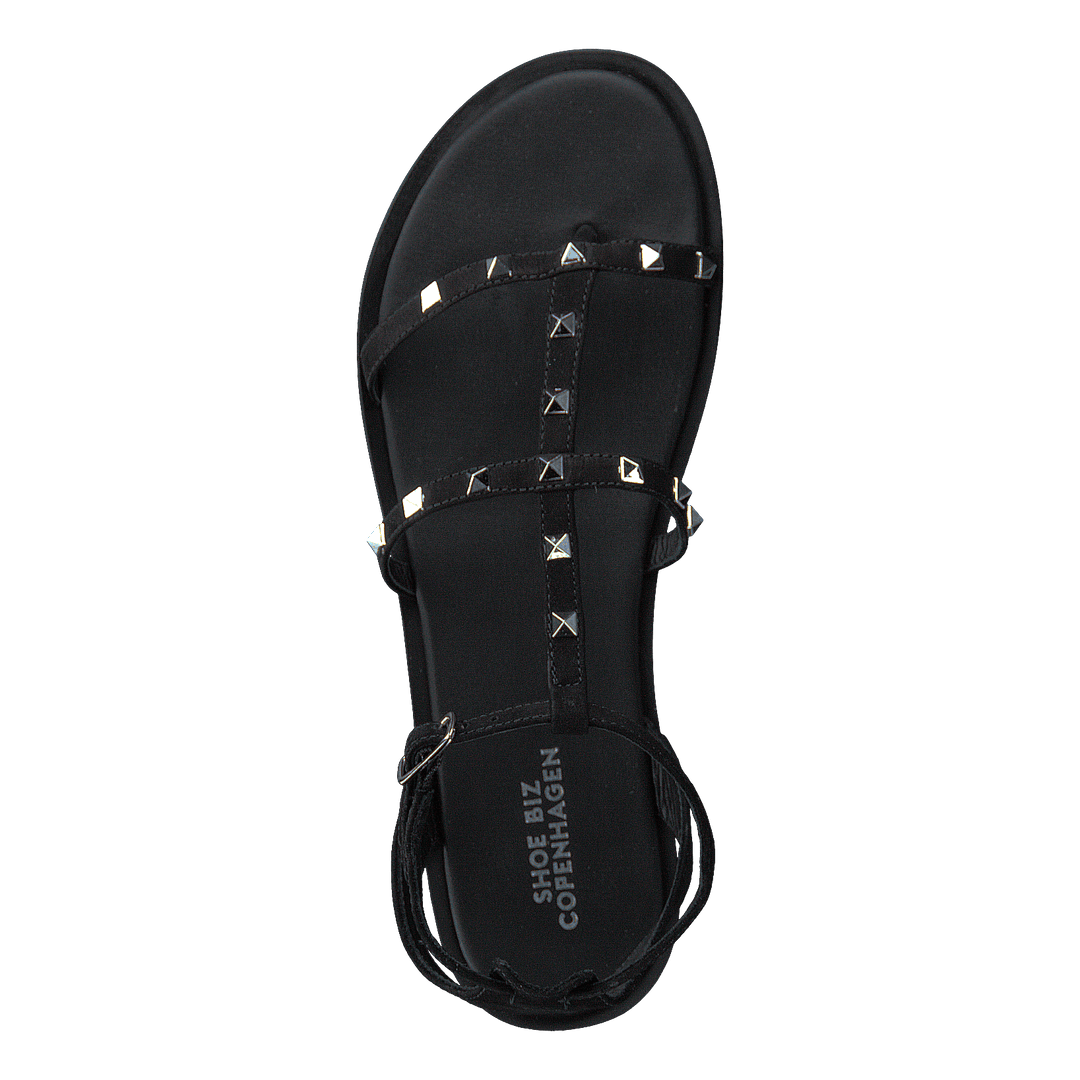 Gwen Glam Nubuck Black