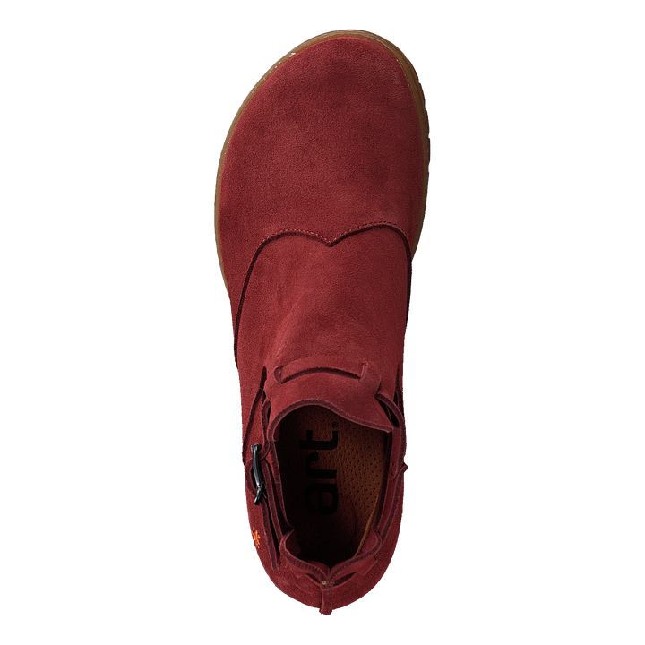 Camden Lux Suede Burdeos