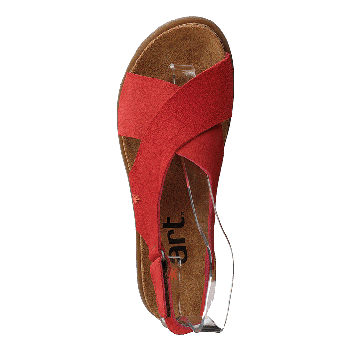 Rhodes Coral Suede