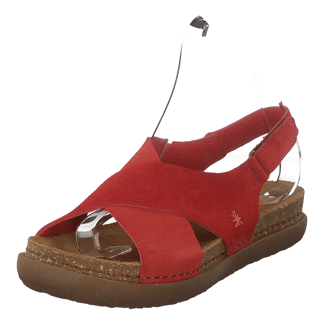 Rhodes Coral Suede