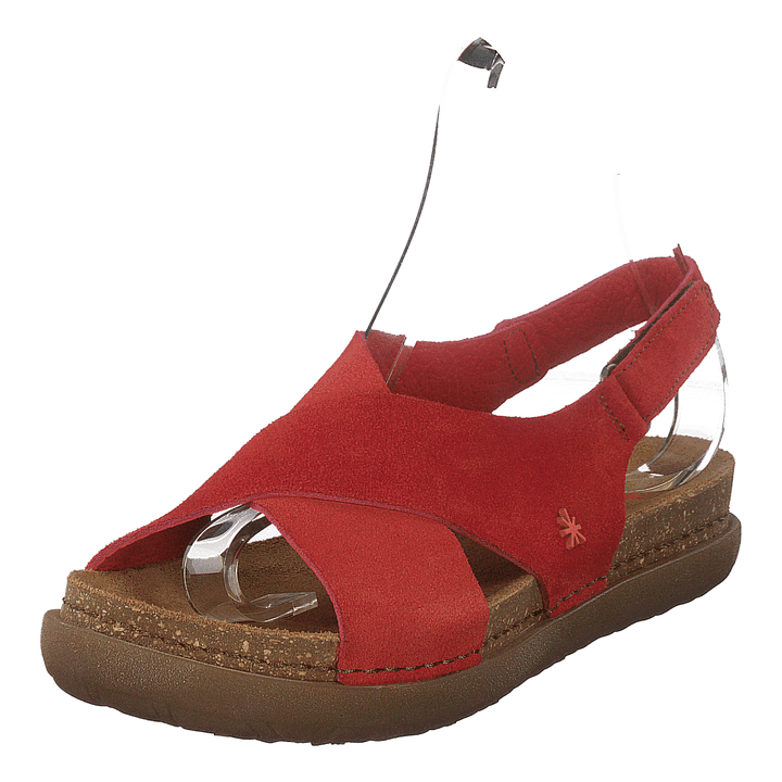 Rhodes Coral Suede