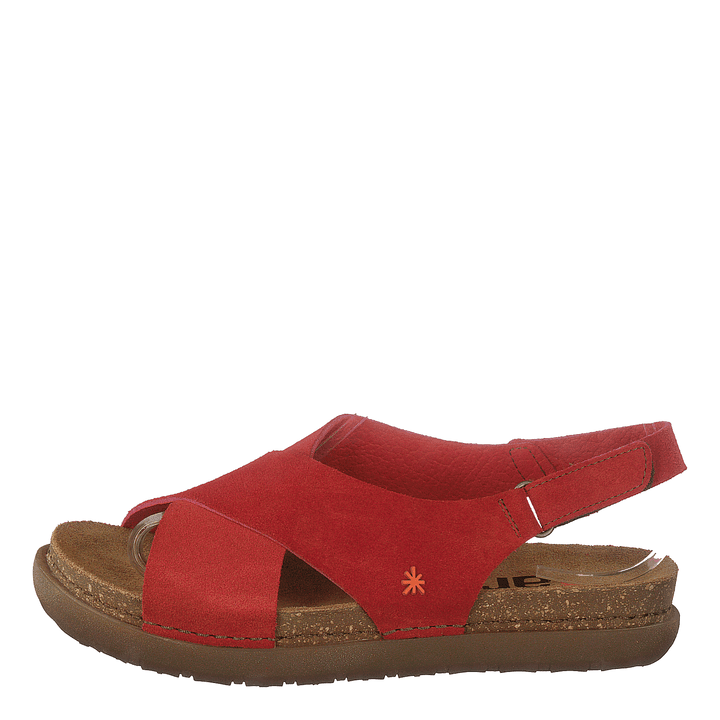 Rhodes Coral Suede