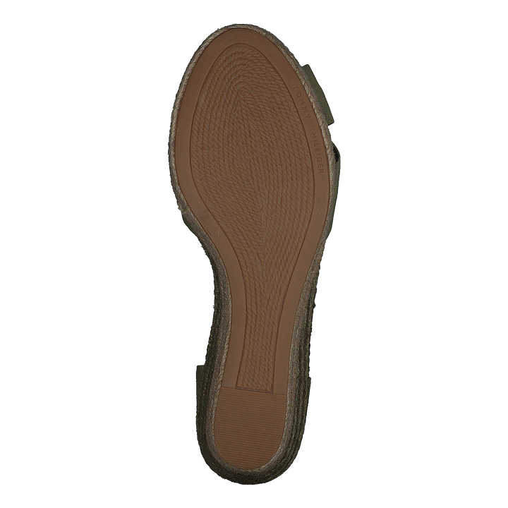 Basic Opened Toe Mid Wedge Faded Oliv L9f