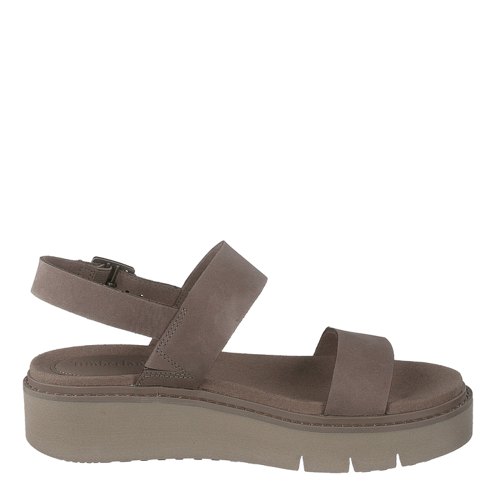 Safari Dawn 2 Band Sandal Taupe Gray