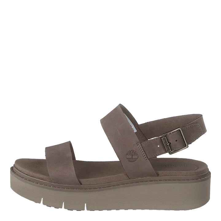 Safari Dawn 2 Band Sandal Taupe Gray