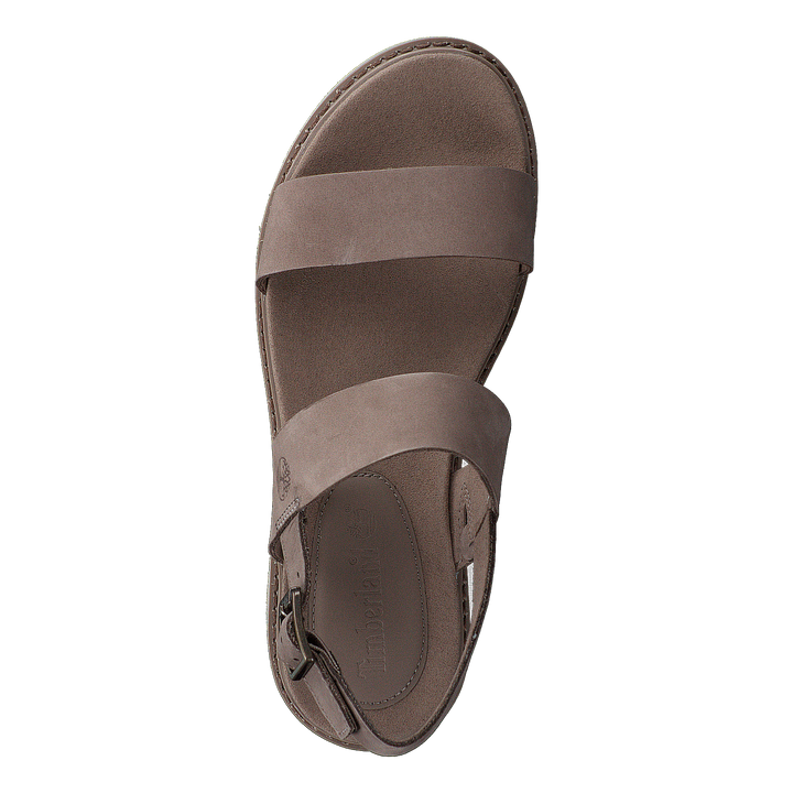 Safari Dawn 2 Band Sandal Taupe Gray