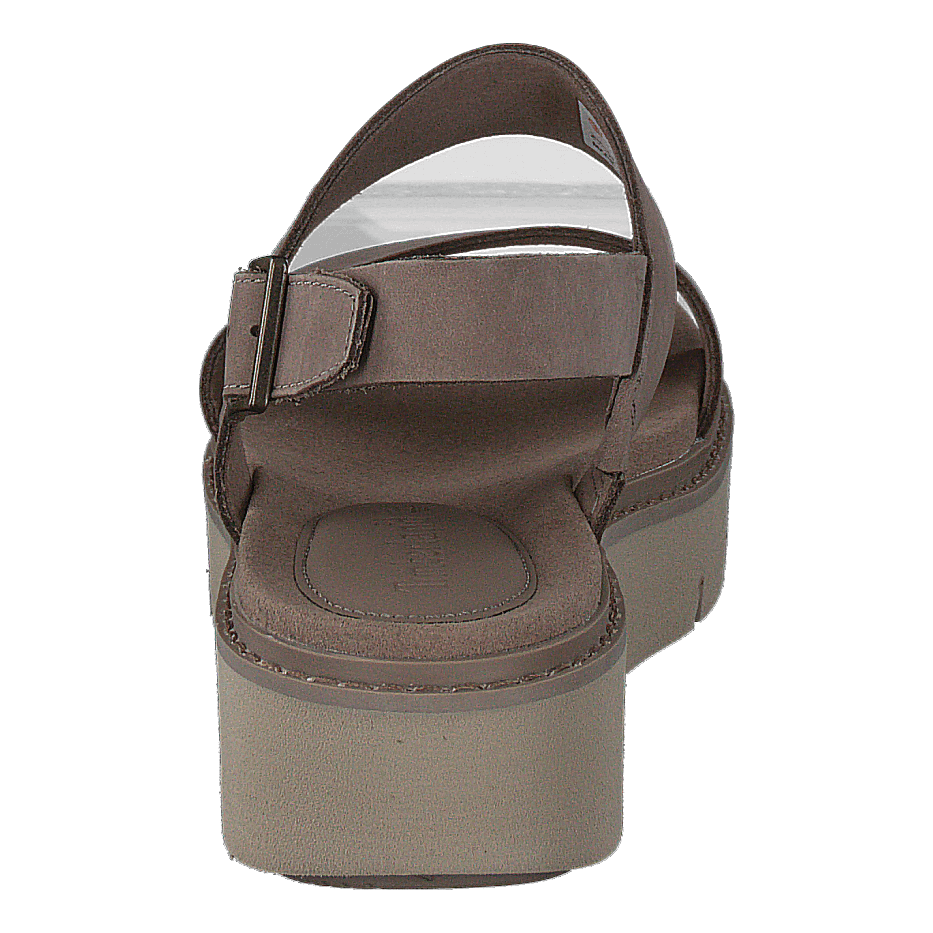 Safari Dawn 2 Band Sandal Taupe Gray