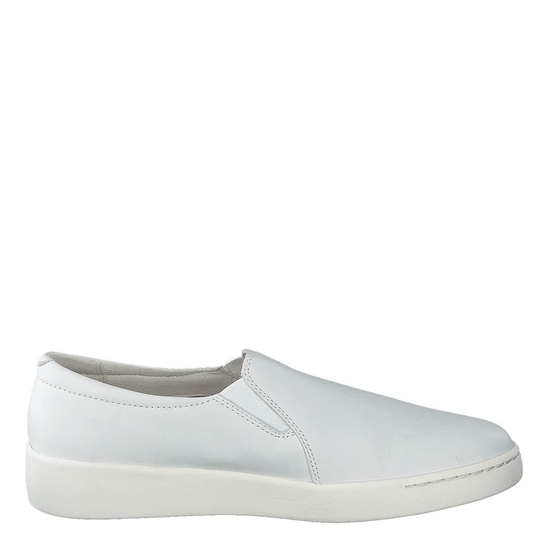 Teya Gore Slip On Blanc De Blanc