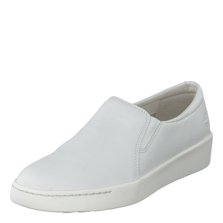 Teya Gore Slip On Blanc De Blanc