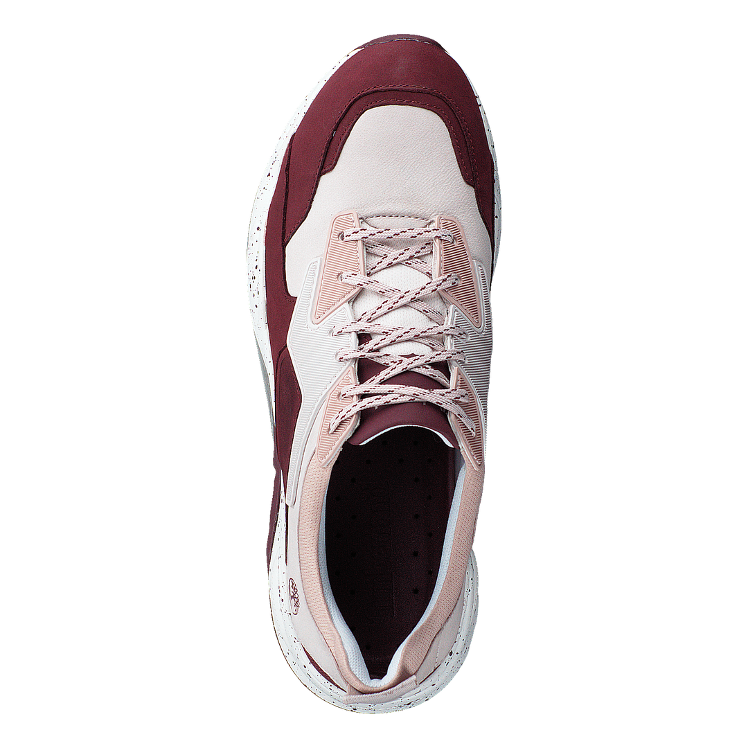 Delphiville Leather Sneaker Chocolate Truffle