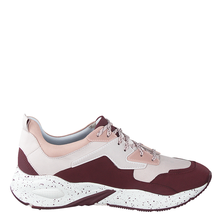 Delphiville Leather Sneaker Chocolate Truffle
