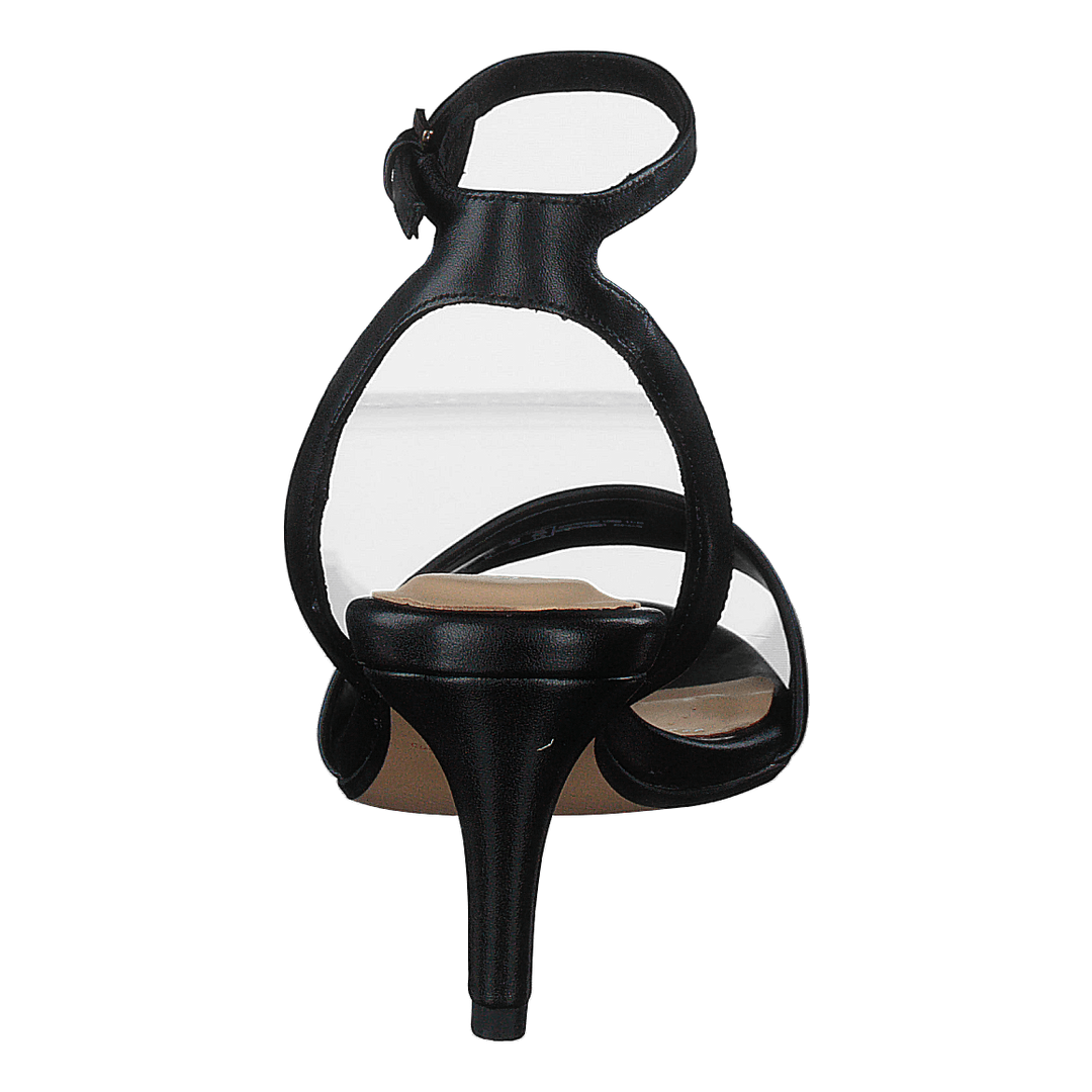 Amali Jewel Black Leather