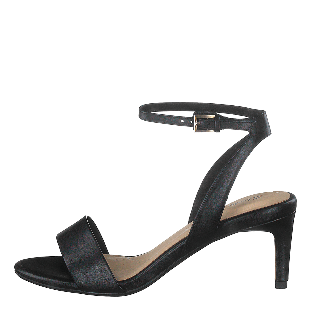 Amali Jewel Black Leather