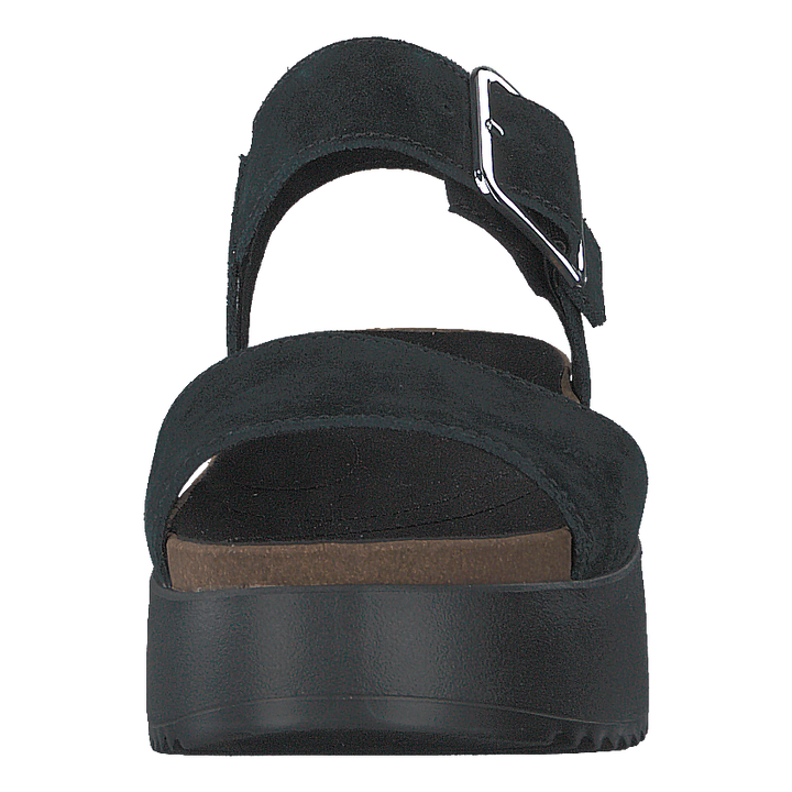 Botanic Strap Black Leather