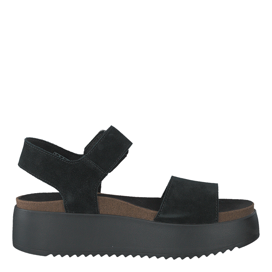 Botanic Strap Black Leather