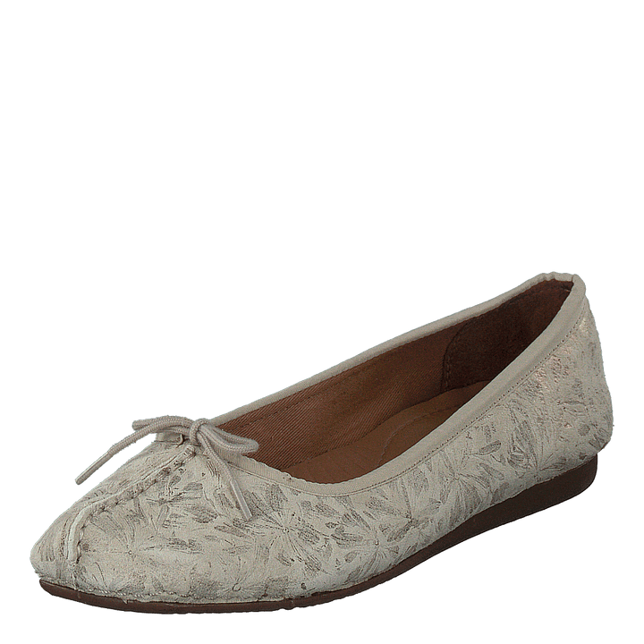 Freckle Ice Off White Metallic