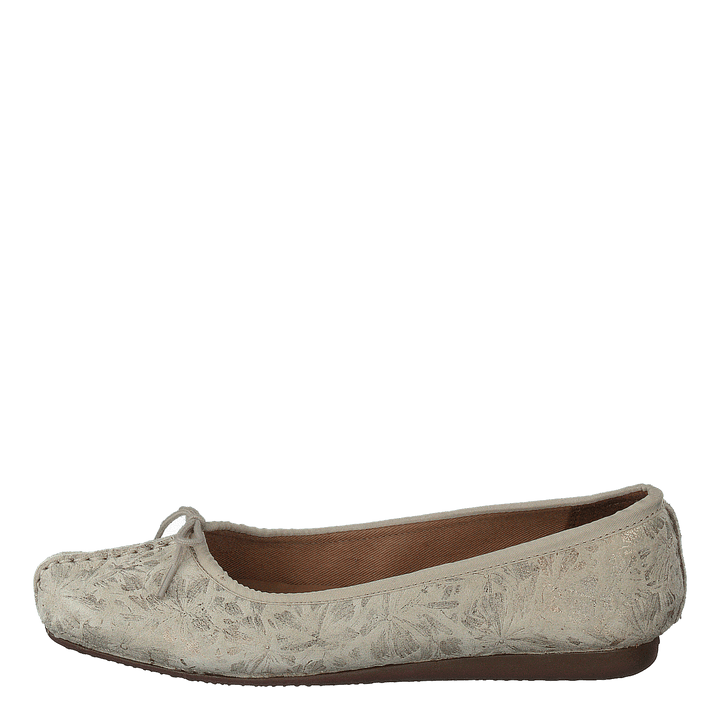 Freckle Ice Off White Metallic