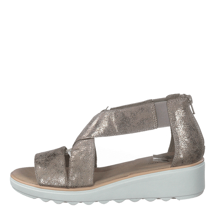 Jillian Rise Pewter Metallic