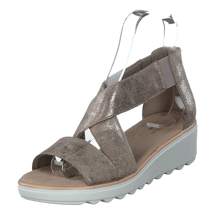 Jillian Rise Pewter Metallic