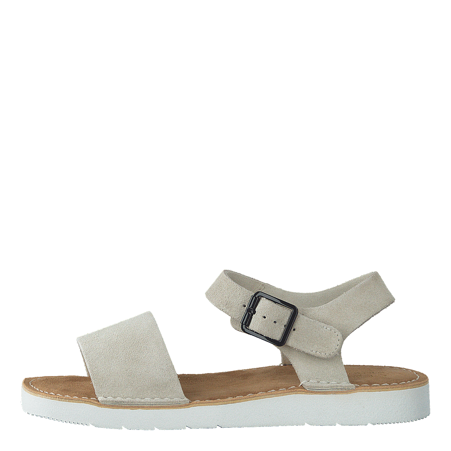 Clarks Originals Lunan Strap White Suede –