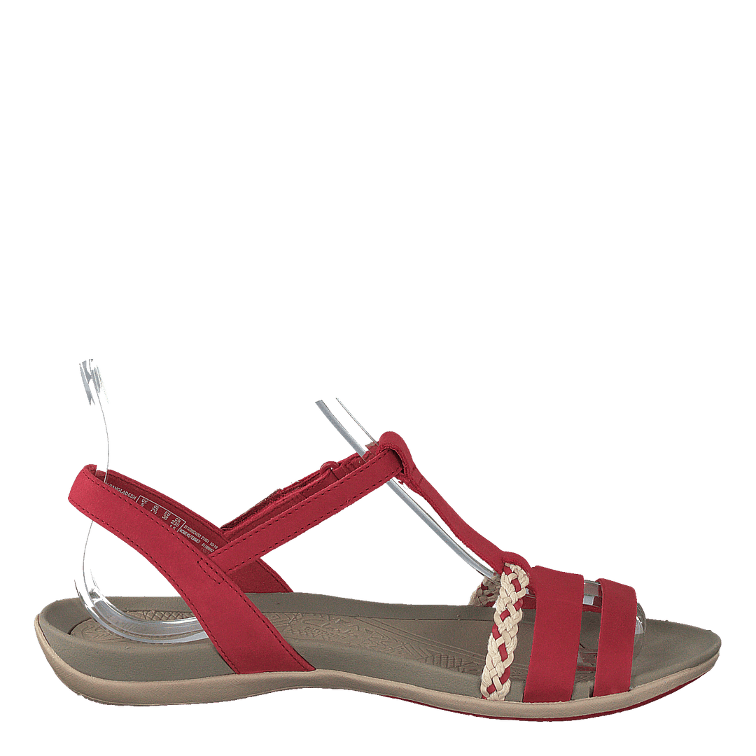 Tealite Grace Red Nubuck