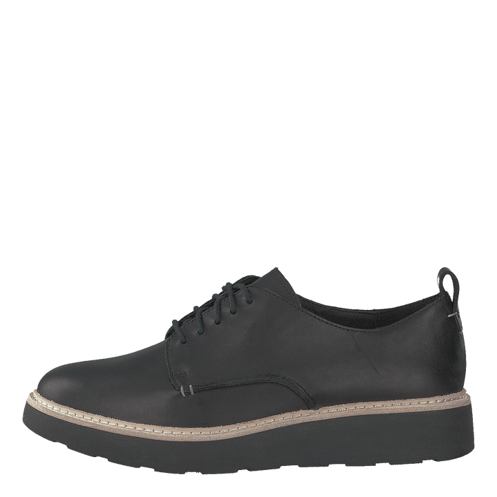 Trace Walk Black Leather