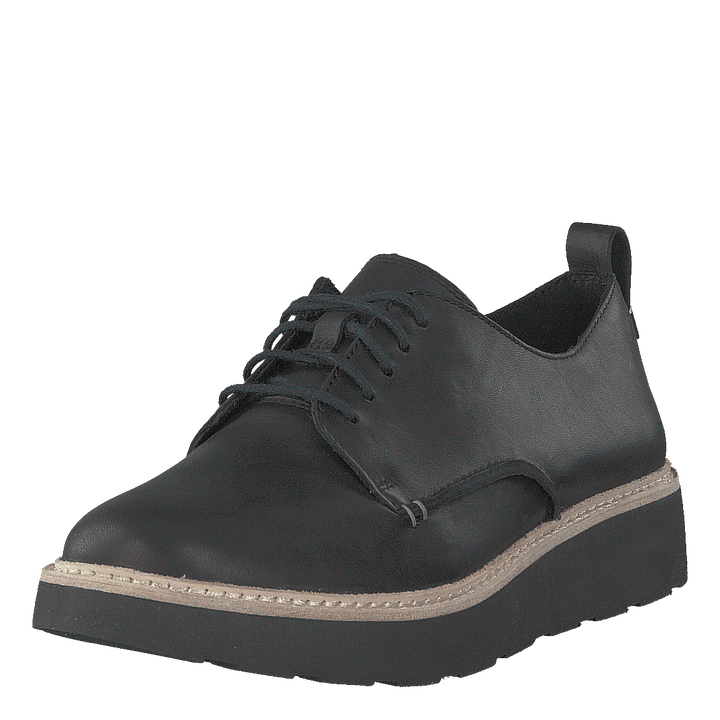 Trace Walk Black Leather