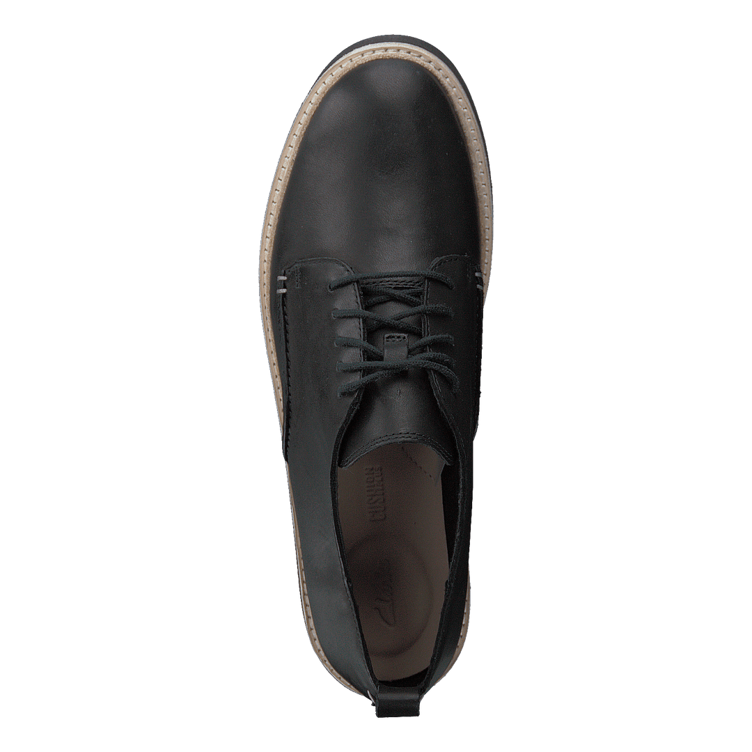 Trace Walk Black Leather