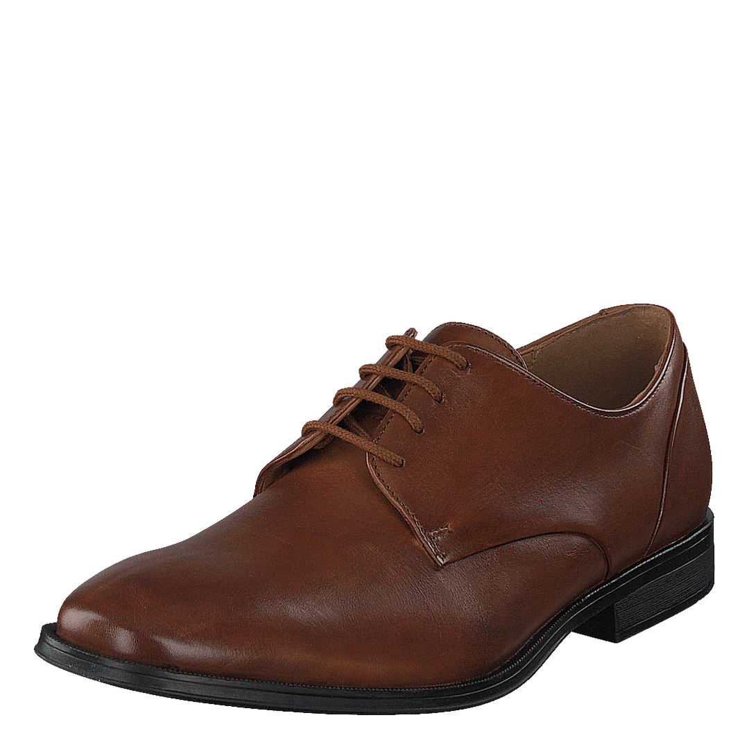 Gilman Plain Dark Tan Lether