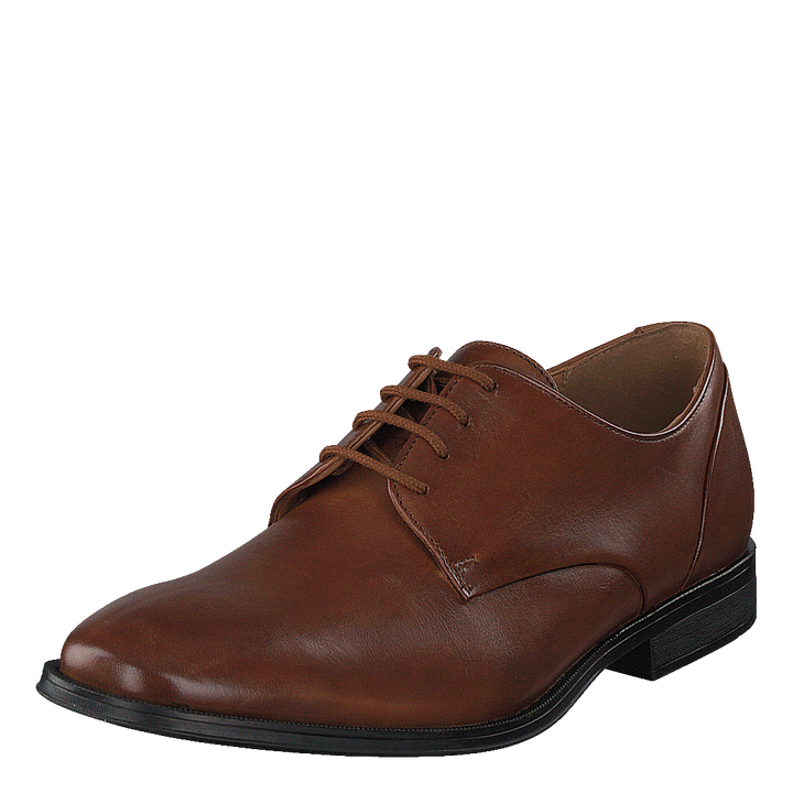 Gilman Plain Dark Tan Lether