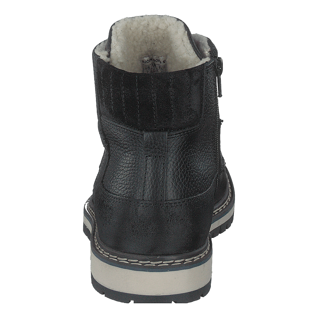 Boaz Hi Fur M Blk