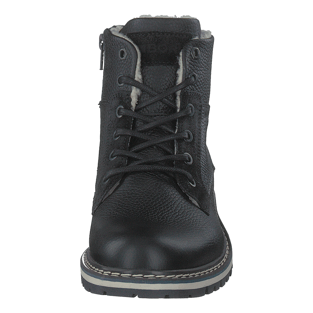 Boaz Hi Fur M Blk