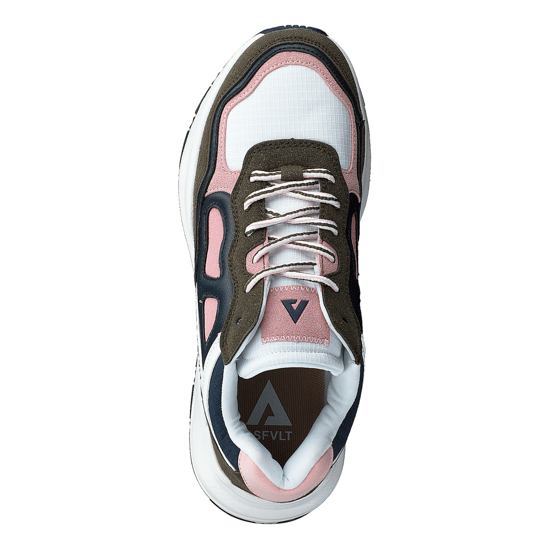 Concrete White Olive Pink