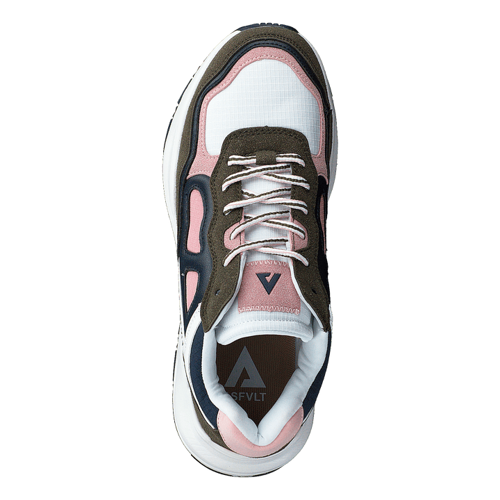 Concrete White Olive Pink